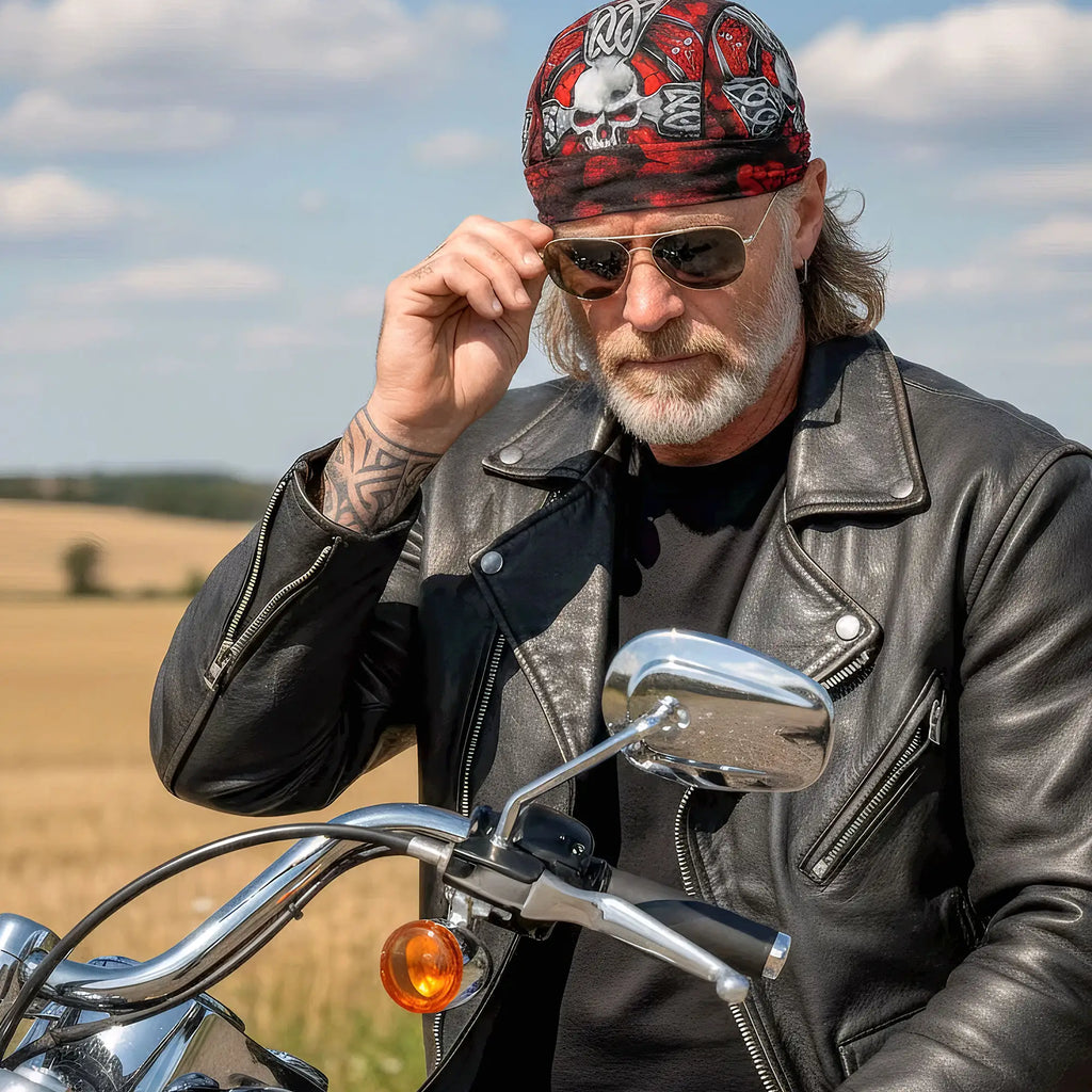 Hot Leathers Celtic Cross Lightweight Headwrap HWH1101