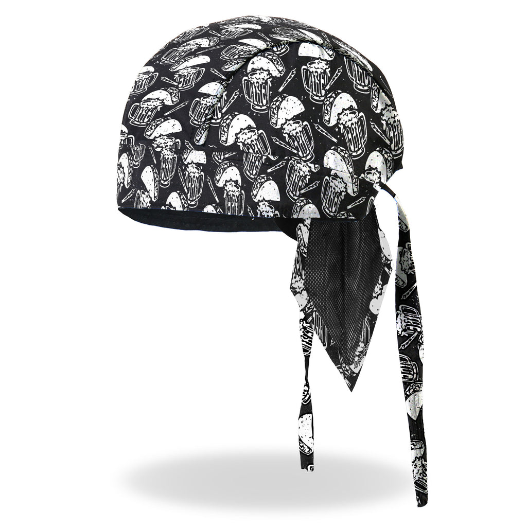 Hot Leathers Tacos & Beer headwrap HWH1122