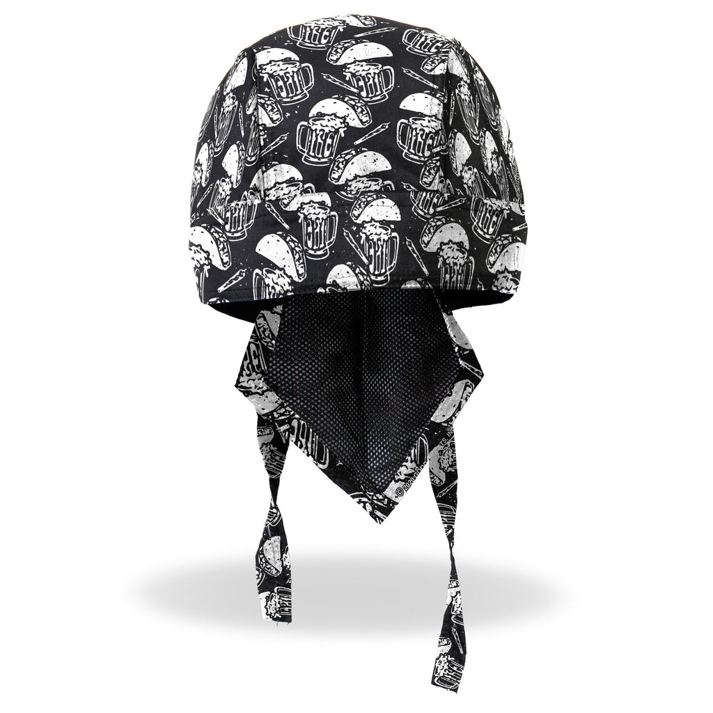 Hot Leathers Tacos & Beer headwrap HWH1122
