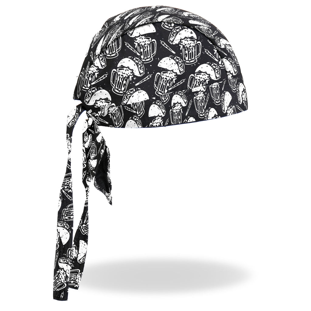 Hot Leathers Tacos & Beer headwrap HWH1122