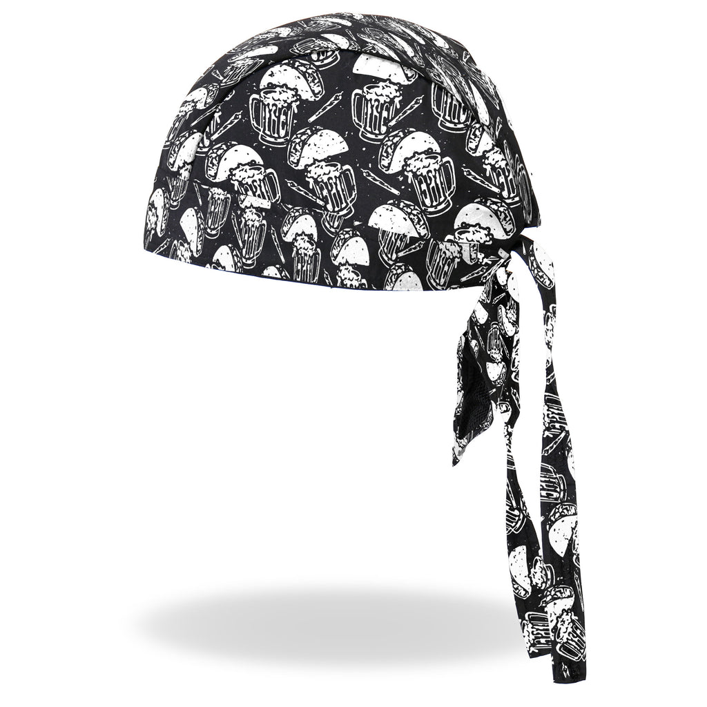 Hot Leathers Tacos & Beer headwrap HWH1122