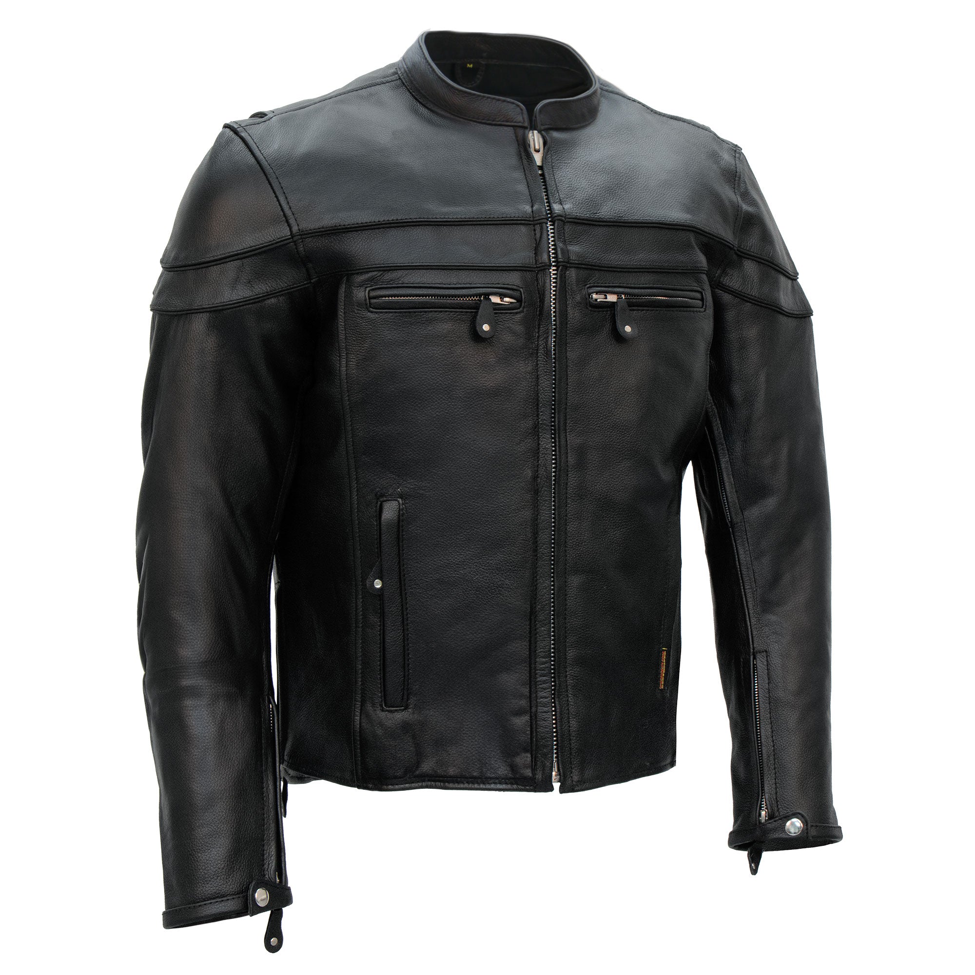 JKT M W/ DOUBLE PIPING – Hot Leathers