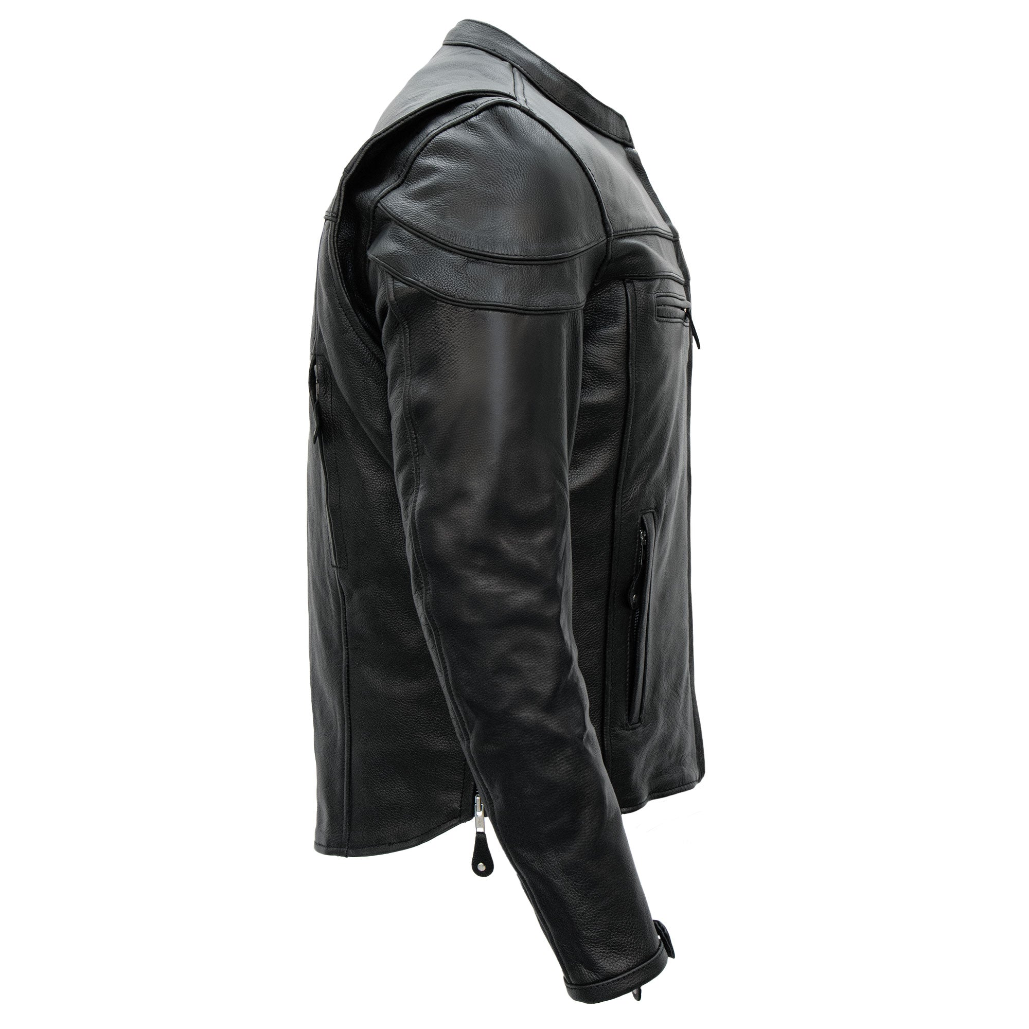 JKT M W/ DOUBLE PIPING – Hot Leathers