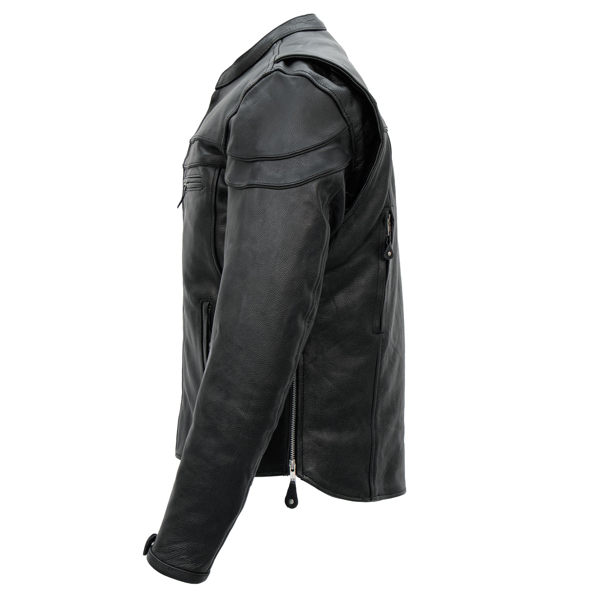 JKT M W/ DOUBLE PIPING – Hot Leathers