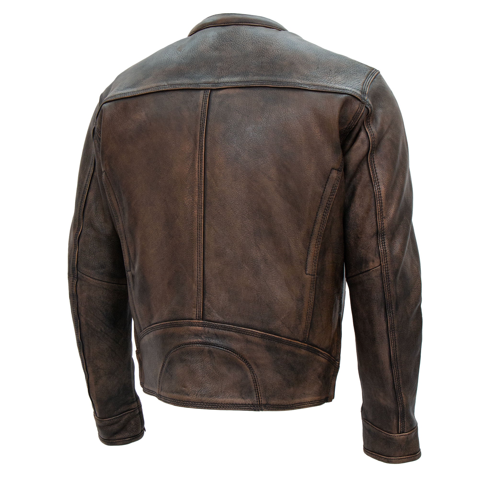 ジャケット・アウター leather jacket dark brown Amazon.com: Milwaukee Leather Vintage SFM1803 Men's Brown Leather