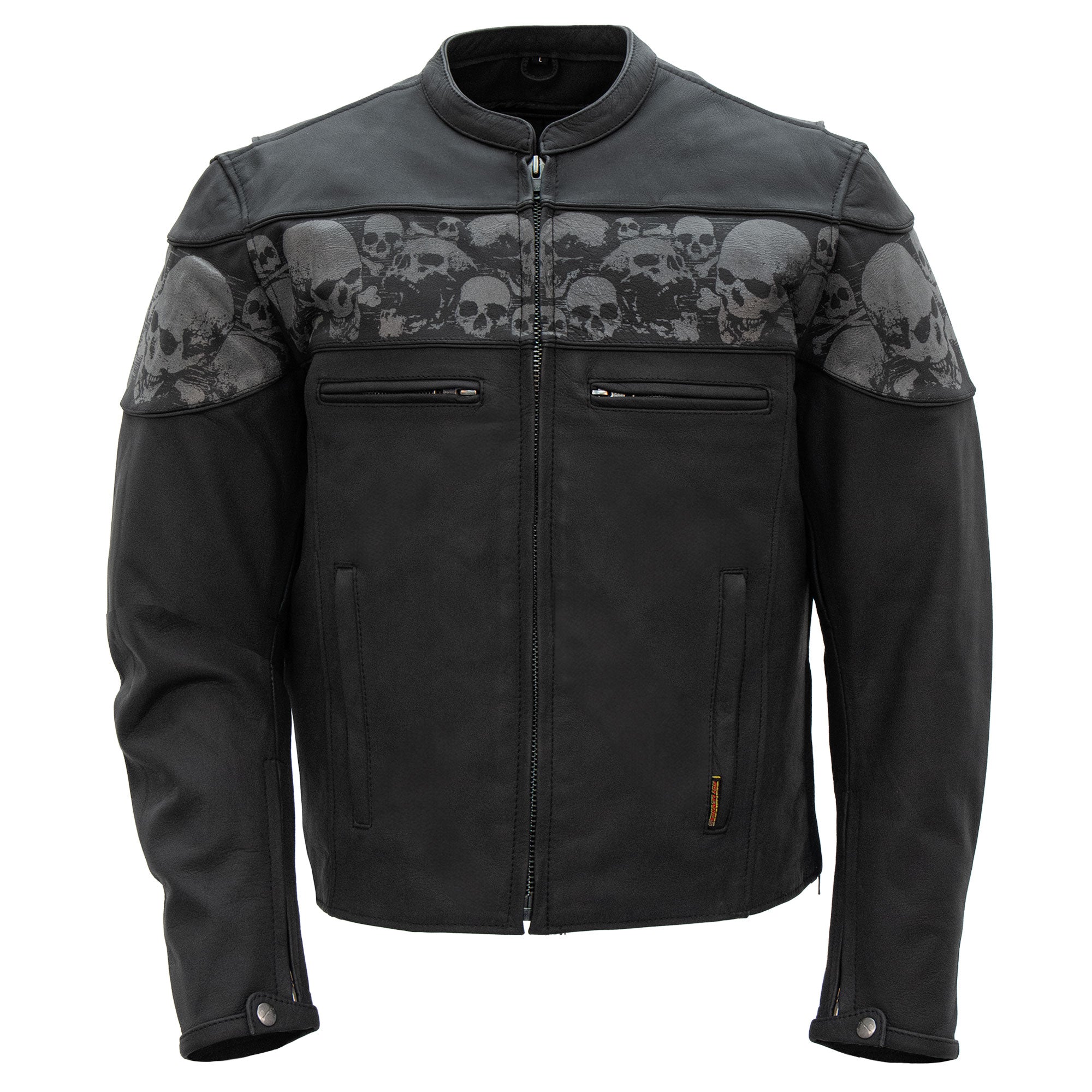 JKT M ANCIENT SKULLS – Hot Leathers