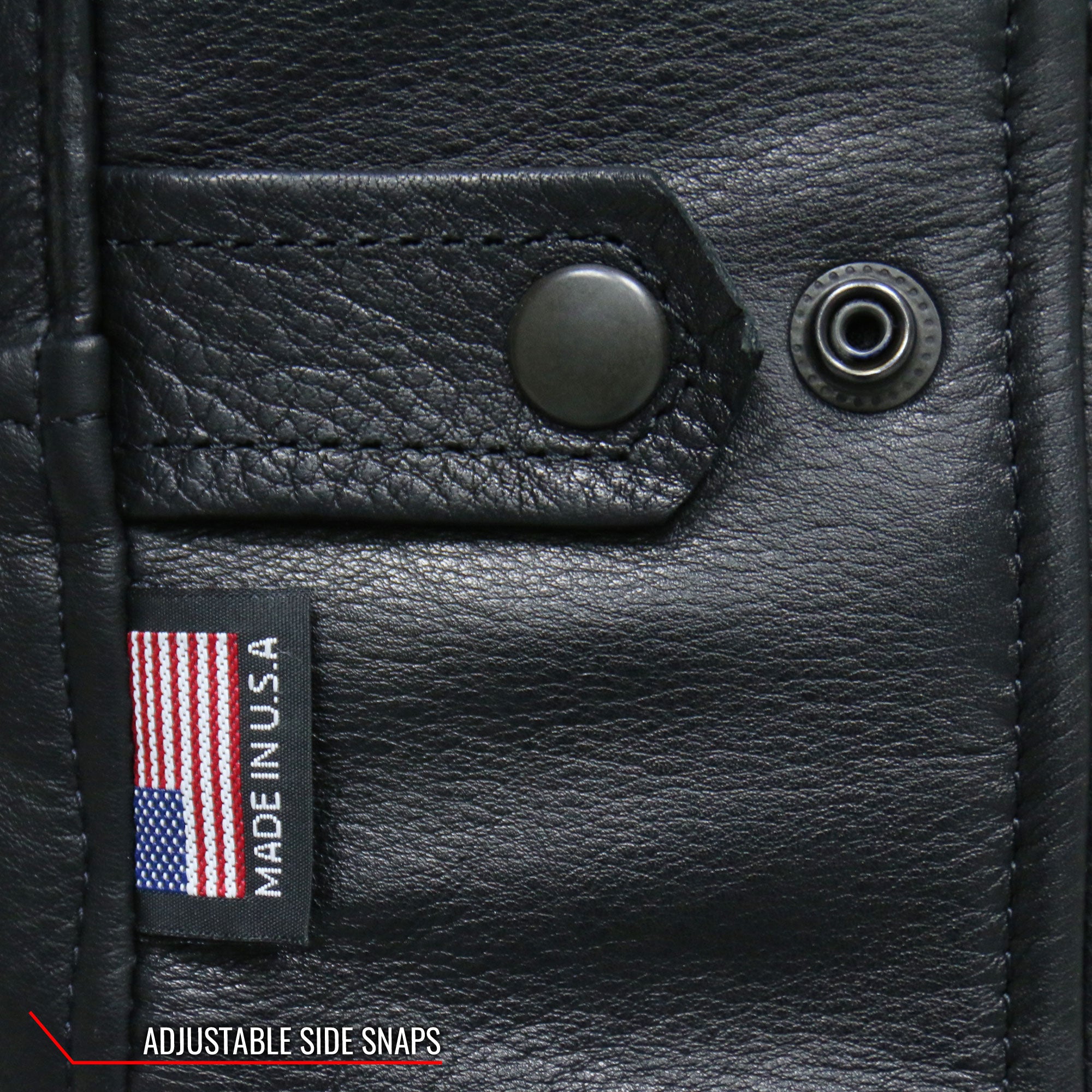 Hot Leathers - Motorcycle Leather Jackets & Vest, T-Shirts & Patches