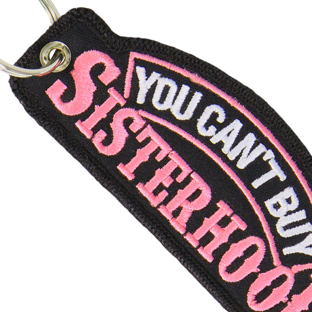 Hot Leathers KCH1073 Key Chain Patch You Cant Buy Sisterhood