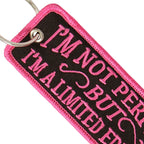 Hot Leathers KCH1076 Key Patch Im Not Perfect