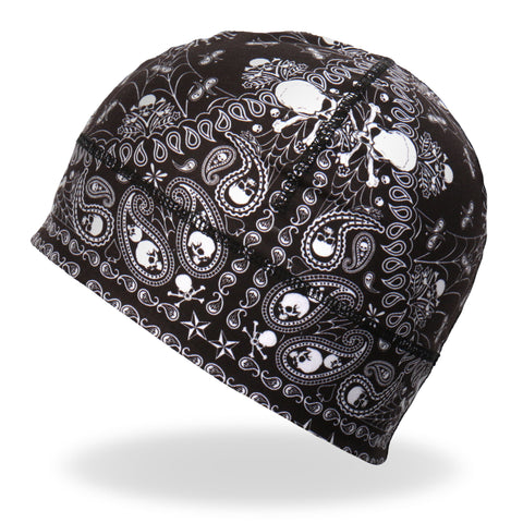 Hot Leathers Skull Paisley Helmet Liner KHC4007