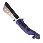 Hot Leathers Blue Tactical Knife KNA1143
