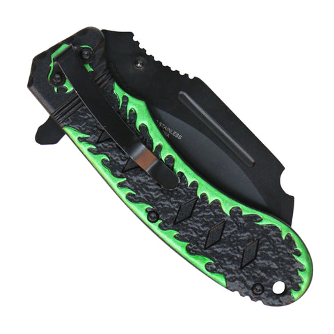 Hot Leathers Skull Diamonds Knife KNA1158