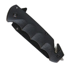 Hot Leathers Matte Black Tanto Blade KNA1160
