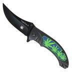 Hot Leathers Cannabis w/ Clip Knife KNA1161