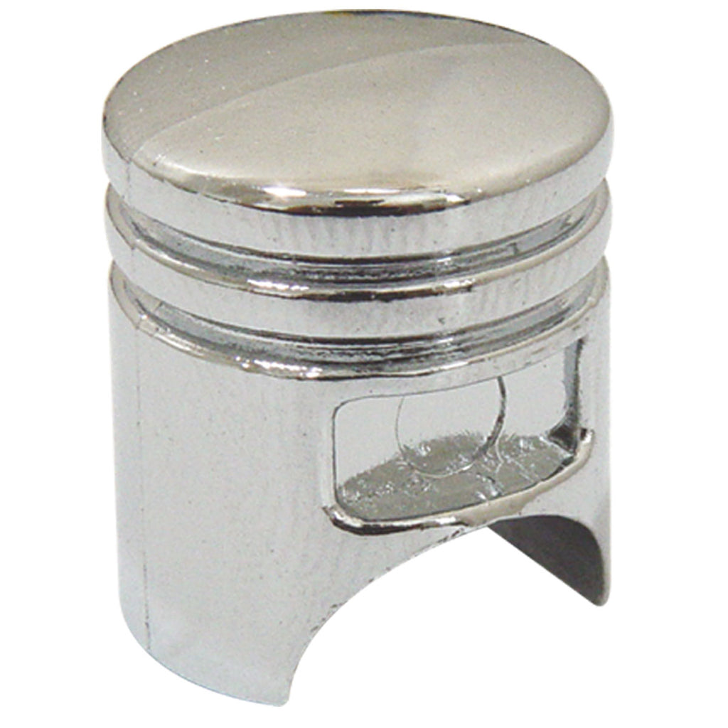 Hot Leathers MPA1209 Black Piston Valve Caps