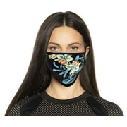 Milwaukee Leather (Multi-Pack) MP7924FM Ladies 'Floral Print' 100 % Cotton Protective Face Mask with Optional Filter Pocket