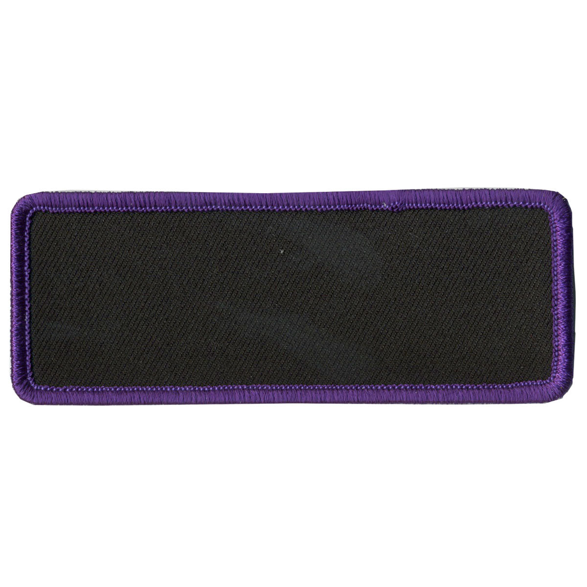 Hot Leathers Blank 4 with Purple Trim Embroidered Patch - Iron-On or Sew-On - PPP1004
