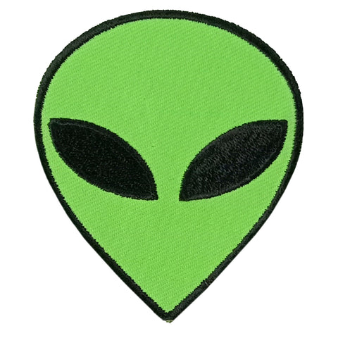 Hot Leathers ALIEN HEAD 2.6" x 3" Embroidered Patch