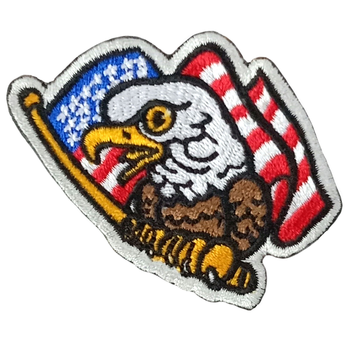 Hot Leathers KID EAGLE 2.5" x 2" Embroidered Patch