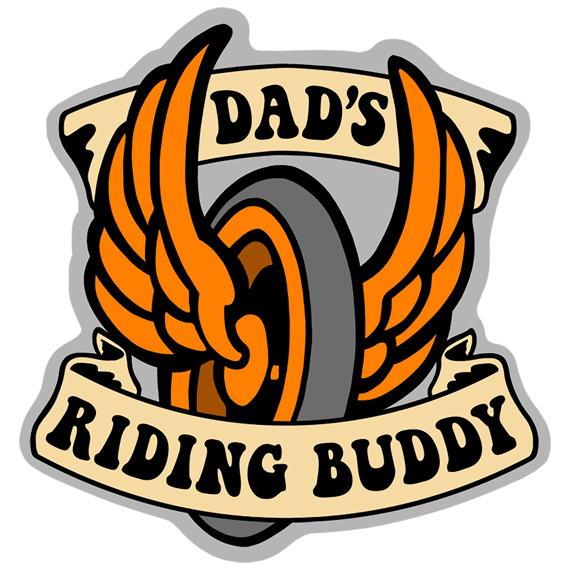 Hot Leathers Kid Flying Wheel Embroidered Patch - 2.4 x 2.8" - Iron-On or Sew-On - PPQ2330