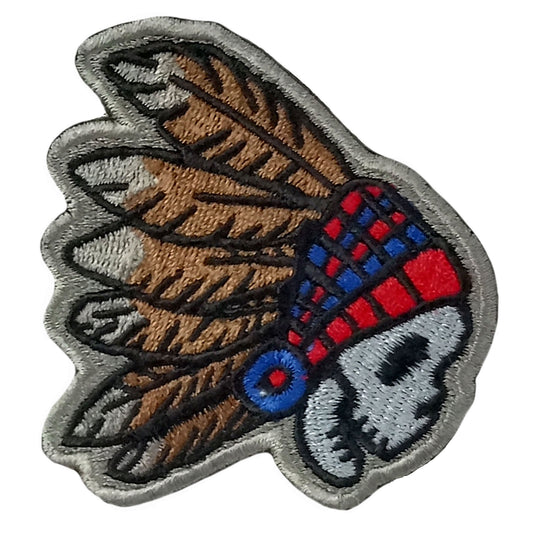 Hot Leathers KID HEADRESS 2.4 x 2.5" Embroidered Patch