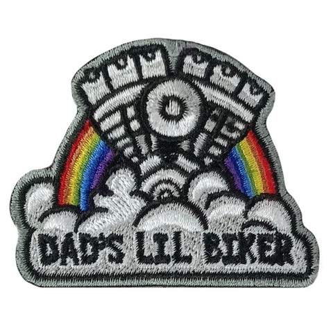 Hot Leathers KID RAINBOW ENGINE 2.5" x 2" Embroidered Patch