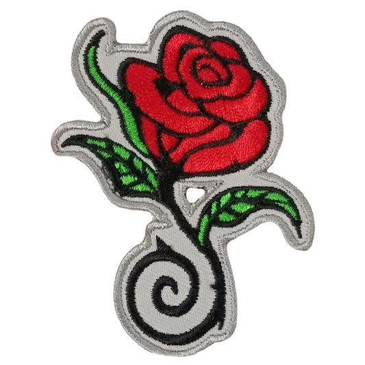 Hot Leathers KID ROSE TWIRL 2.3" x 3" Embroidered Patch