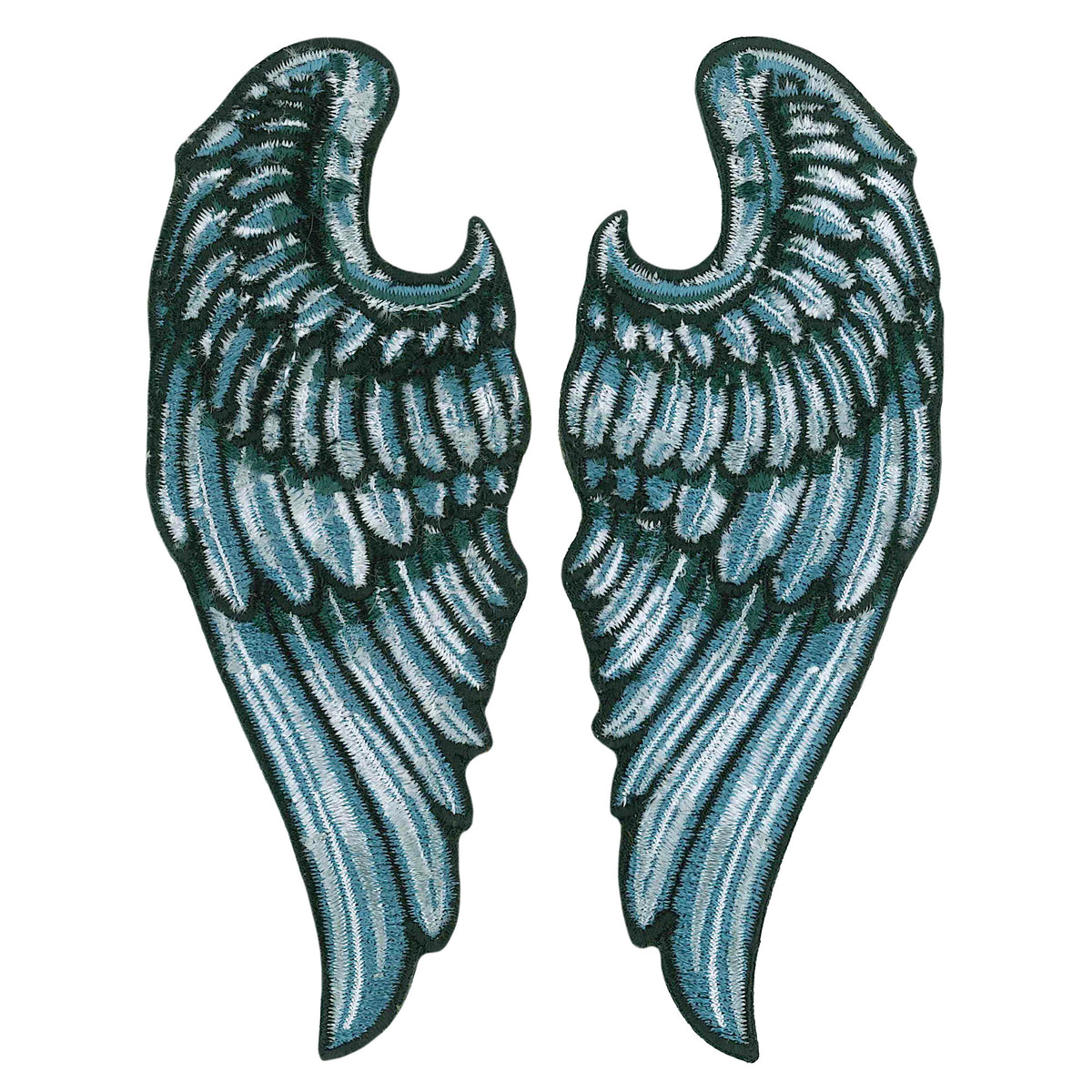 Hot Leathers ANGEL WINGS 2 4" 3.6 x 4.39 Embroidered Patch