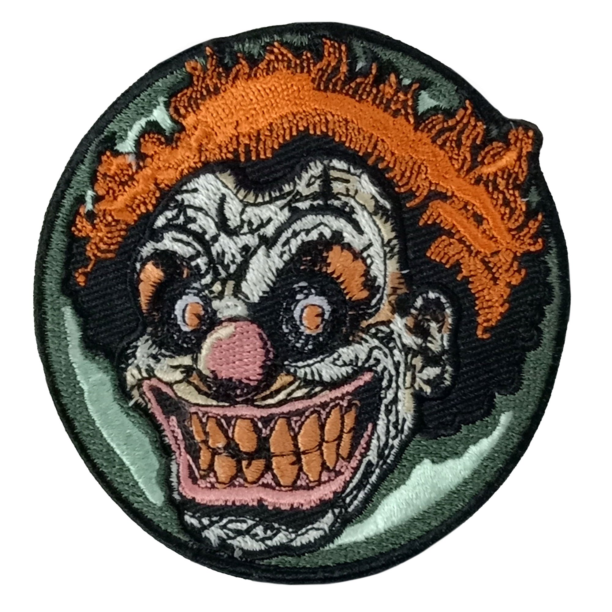 Hot Leathers Embroidered Patch Clown Red PPQ2453