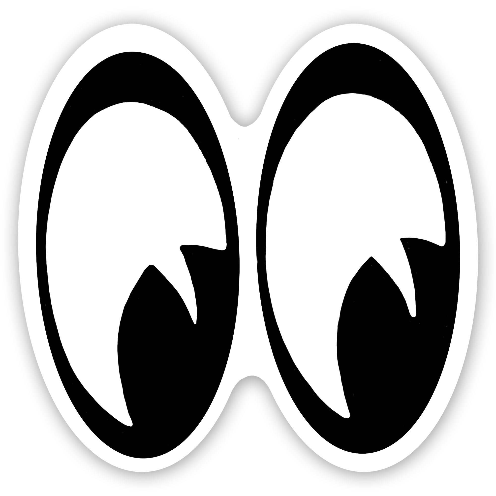 Hot Leathers Big Eyes R Embroidered Patch - 3" x 3" - Iron-On or Sew-On - PPQ2780