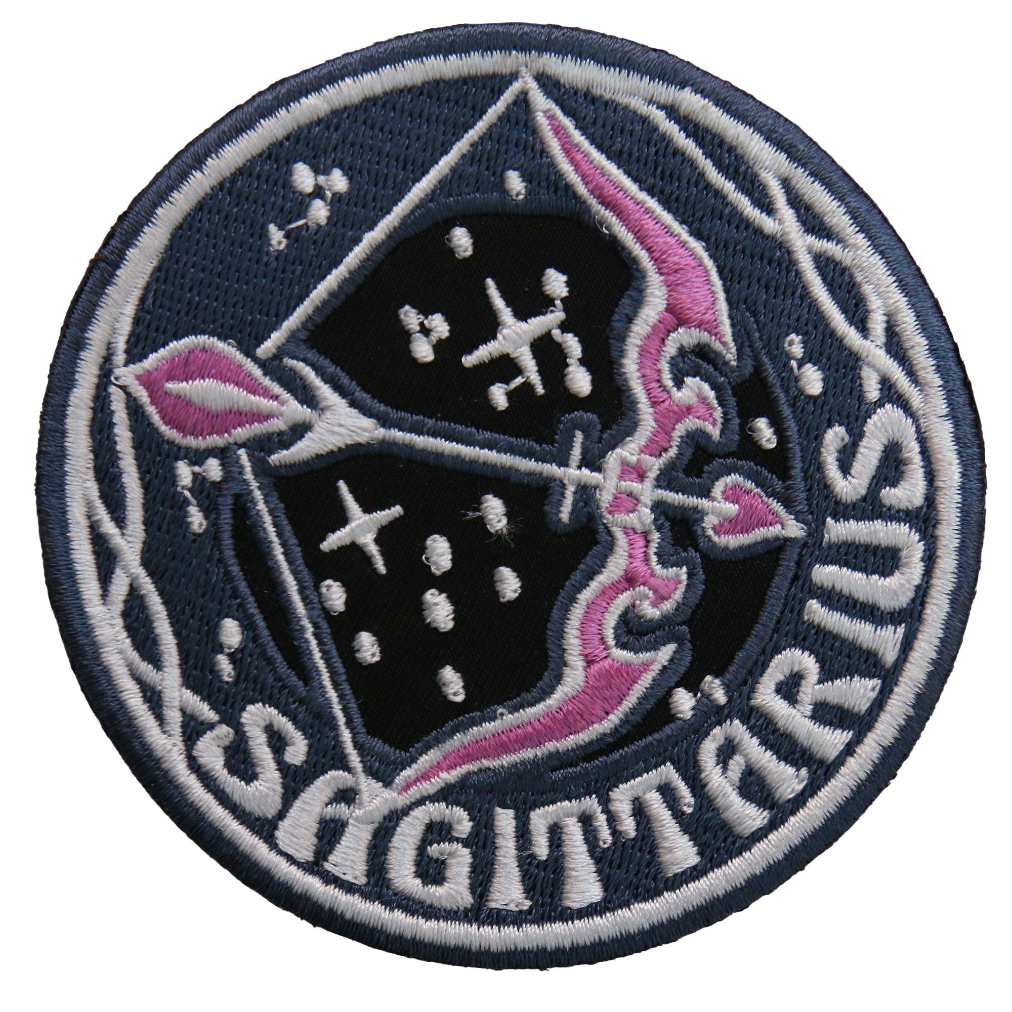 Hot Leathers Sagittarius Embroidered Patch - 3" x 3" - Iron-On or Sew-On - PPQ2940