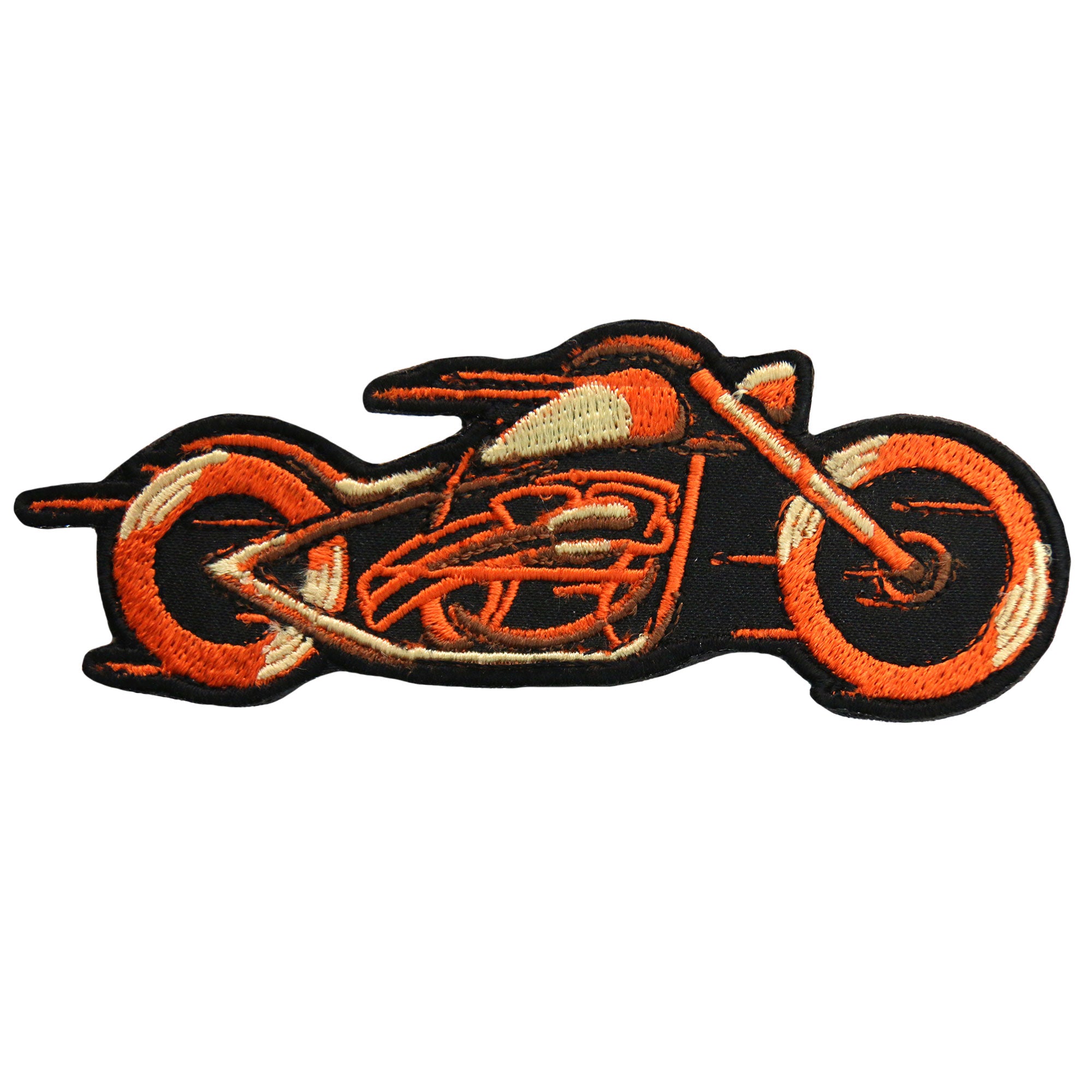 Hot Leathers Passion Bike Embroidered Patch - 4" x 1.5" - Iron-On or Sew-On - PPQ3023