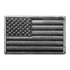 Hot Leathers Urban American Flag Hook and Loop Embroidered Patch - 3" W x 2" H - Iron-On or Sew-On - PPV1047