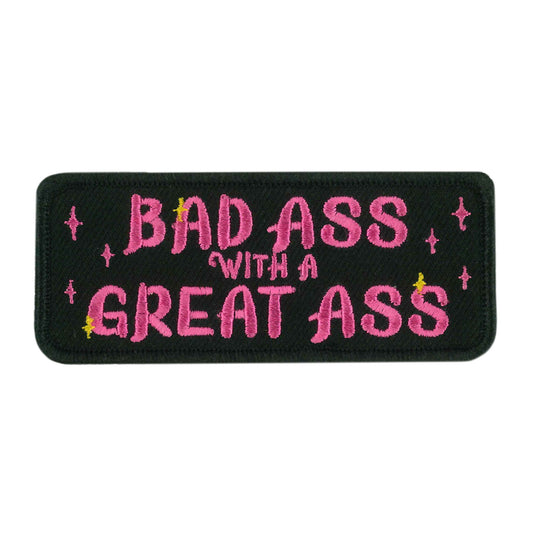 Hot Leathers 4" Bad Ass Great Ass Patch PPW1084