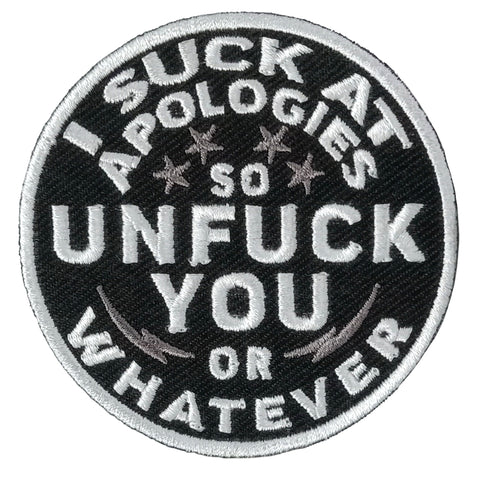 Hot Leathers UNFUCK YOU 3" x 3" Embroidered Patch