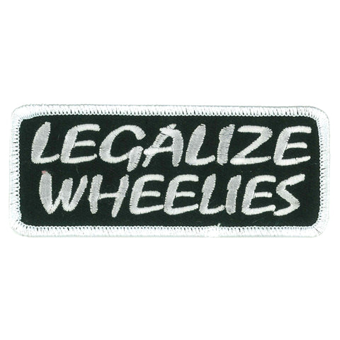 PATCH LEGALIZE WHEELIES