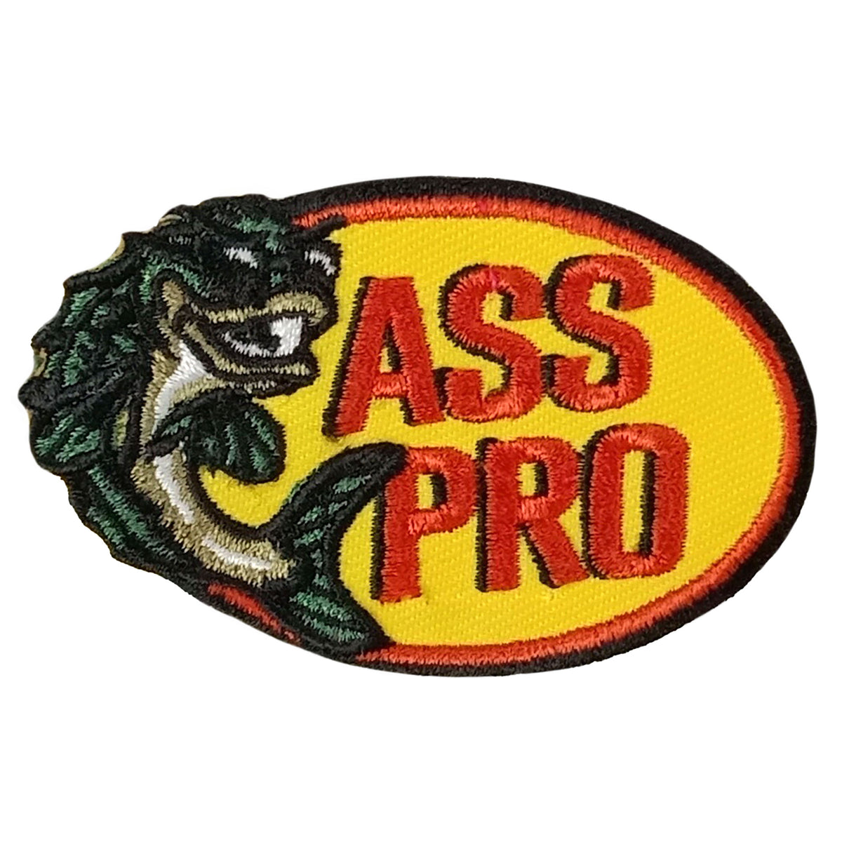 Hot Leathers ASS PRO 3" x 1.9" Embroidered Patch