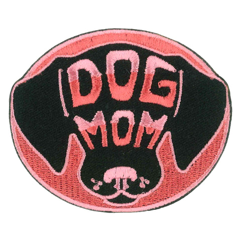 Hot Leathers Dog Mom Embroidered Patch PPW1225