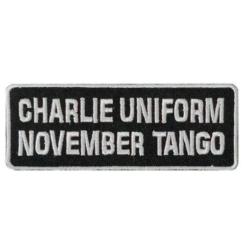 Hot Leathers CHARLIE UNIFORM 4 x 1.5 Embroidered Patch