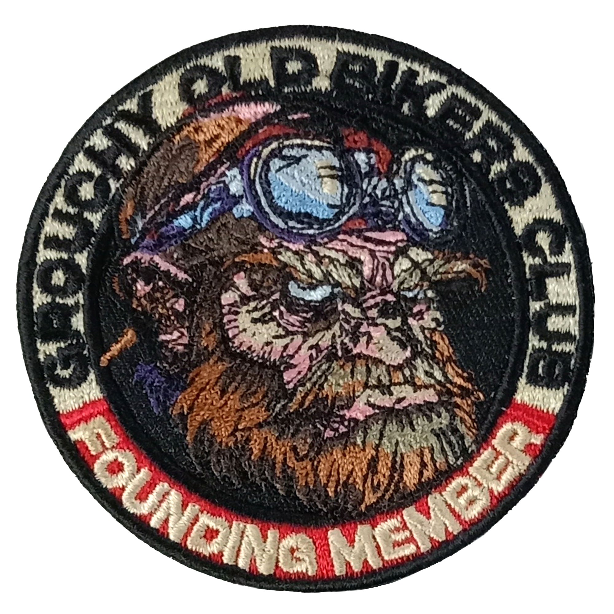 Hot Leathers Embroidered Patch Monkey Man PPW1285