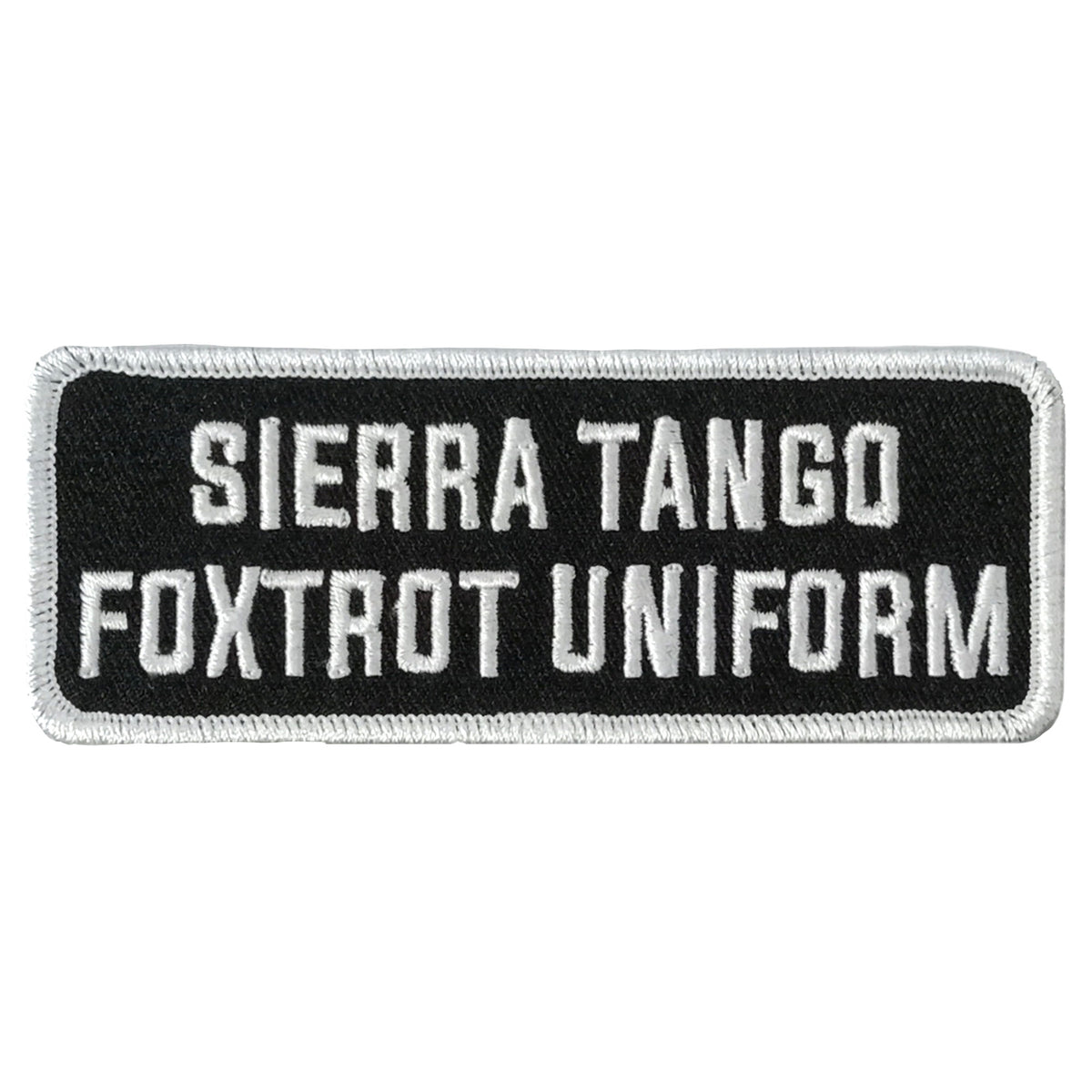 Hot Leathers SEIRRA TANGO 4 x 1.5" Embroidered Patch