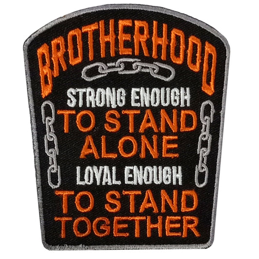 Hot Leathers STRONG ENOUGH 3 x 3.5" Embroidered Patch