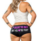Hot Leathers If You Like The Back You Will Love The Front Boy Shorts
