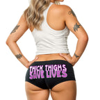 Hot Leathers Thick Thighs Save Lives Boy Shorts