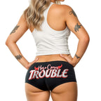 Hot Leathers Here Comes Trouble Boy Shorts