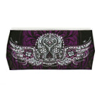 Hot Leathers Bling Bands Antique Sugar Skull Rhinestone Crystal Headband Wraps RWC2003