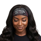 Hot Leathers Bling Bands Sturgis Bandana Rhinestone Crystal Headband Wraps RWC2009