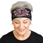 Hot Leathers Bling Bands Biker Grandma Rhinestone Crystal Headband Wraps RWC2012