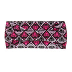 Hot Leathers Bling Bands Fleur De Skull Rhinestone Crystal Headband Wraps RWC2022