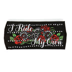 Hot Leathers Bling Bands I Ride My Own Rhinestone Crystal Headband Wraps RWC2028
